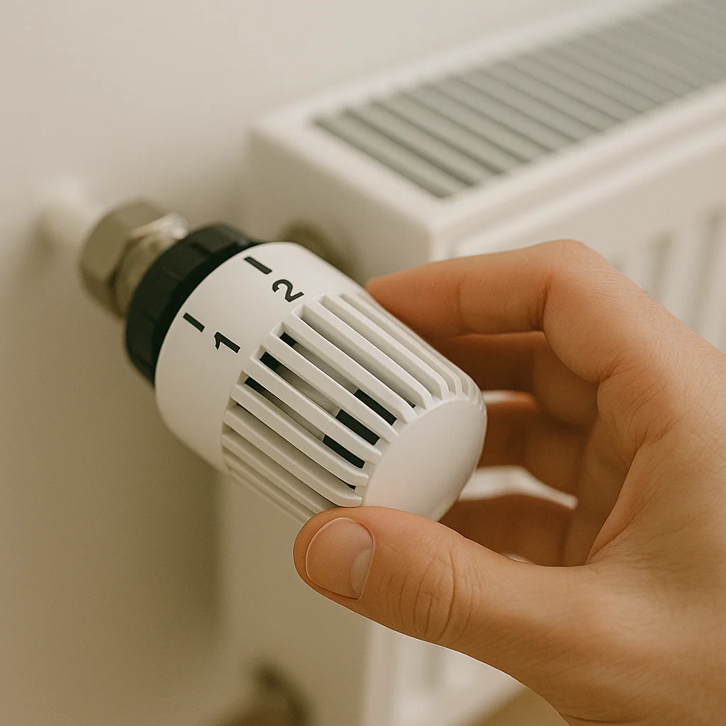 Schema zur Heizungsoptimierung zur Steigerung der Anlageneffizienz im Rahmen der BEG EM Förderung.